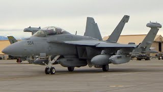レッドフラッグ2015-1 空戦軍事演習 (EA-18G, F-15, F-16, B-2)