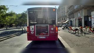 Mercedes Citaro G C2 N2162 De La Rtm - Marseille Sur La Ligne 35 Full Kickdown