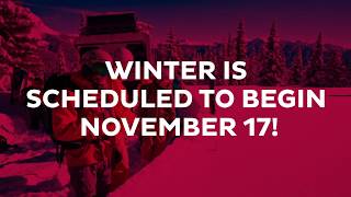 Hello Winter | 30 Days until Opening