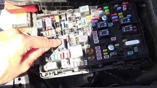 2019 Chrysler Pacifica AC Fuses, Blower Motor Relays & Fuses