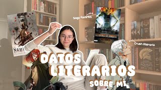 35 DATOS LITERARIOS SOBRE MÍ :) Emily Rangel