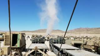 California dust devil out of the Mojave