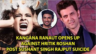 Kangana Ranaut reveals she was threatened to take back case against hrithik Roshan