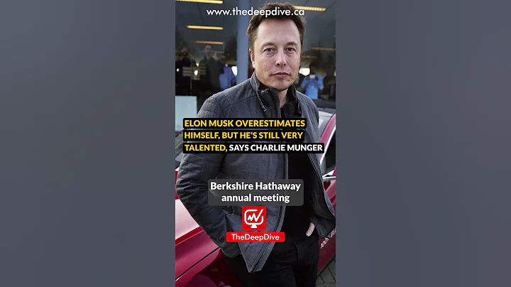 Elon Musk overestimates himself, but he's still very talented, says Charlie Munger