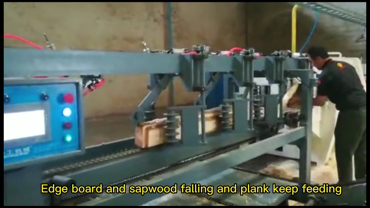 Hot Sale Sawmill Machine Production Line Wood Log Cutting Machine Wood Plank Cutting Line