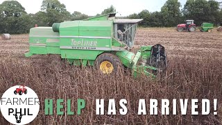 DEUTZFAHR TO THE RESCUE!!!! | HARVESTING BEANS