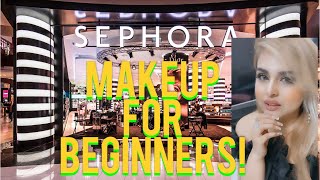 Makeup for beginners| Sephora guide|Full Vanity products|