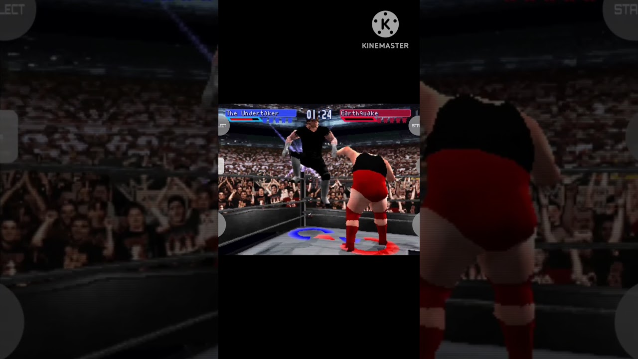 WWF SmackDown 2 Know Your Role The Undertaker ⚱️ VS The Earthquake - Single Match