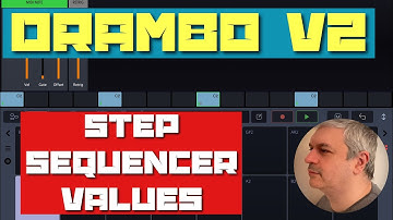 BeepStreet Drambo v2 - Demo / Tutorial 68: Step Sequencer Values