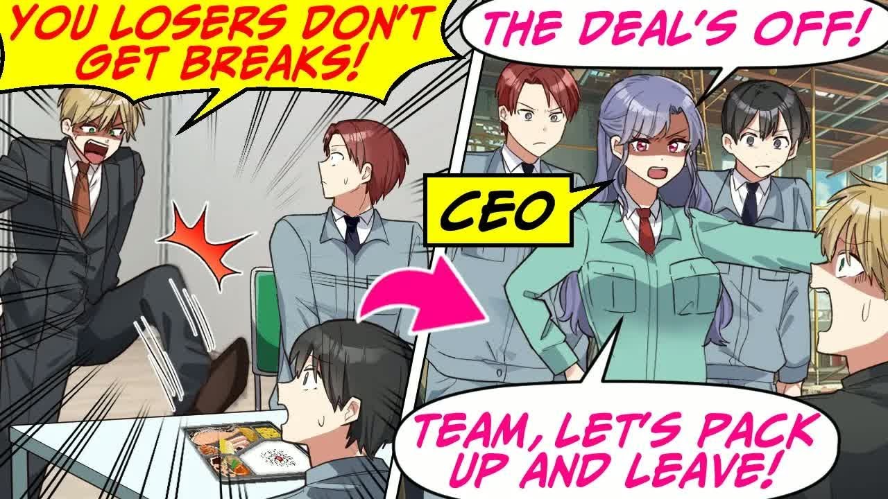 My Classmate Who Thinks He's 'Top-Notch' Made Fun of Us Construction Workers! But…[RomCom Manga Dub]