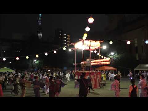 アンパンマン音頭　2022年浅草小学校横盆踊り２