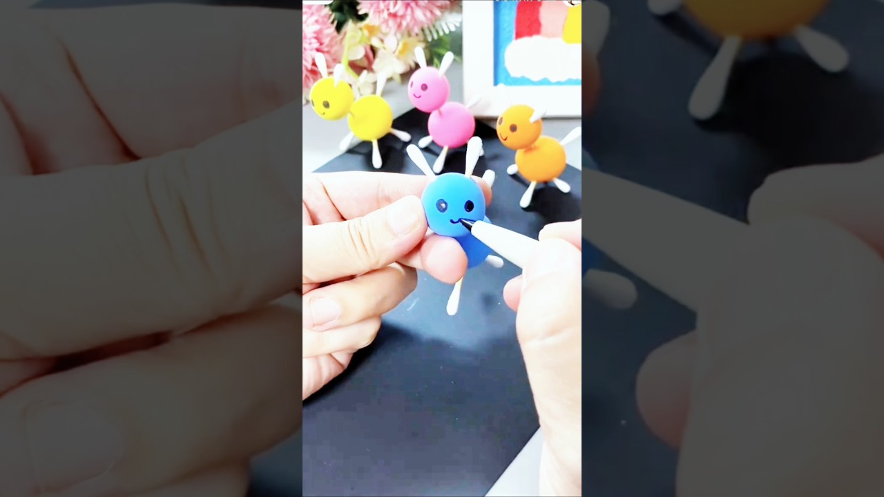 Clay ant making process||😍😍