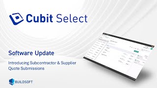 Cubit Select Release - Introducing Quote Submissions
