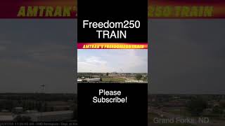 Amtrak's Freedom250 Train Rolls Through Grand Forks, ND