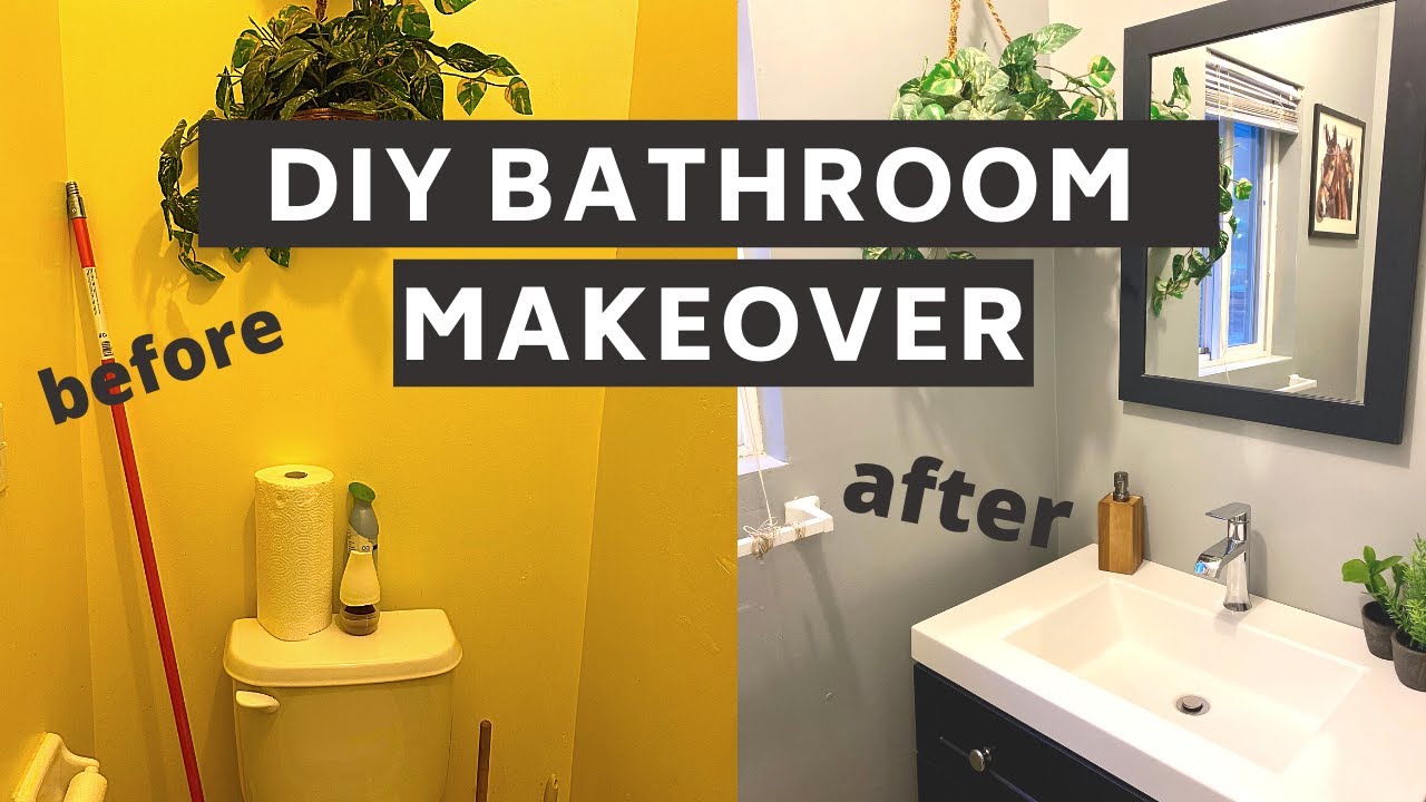 💎*NEW* DIY BATHROOM REMODEL/ MAKEOVER BATHROOM DECORATING IDEAS YouTube