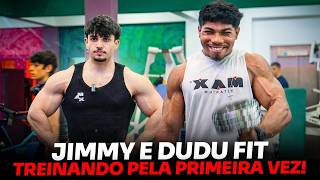 JIMMY E DUDU FIT! O PRIMEIRO TREINO!