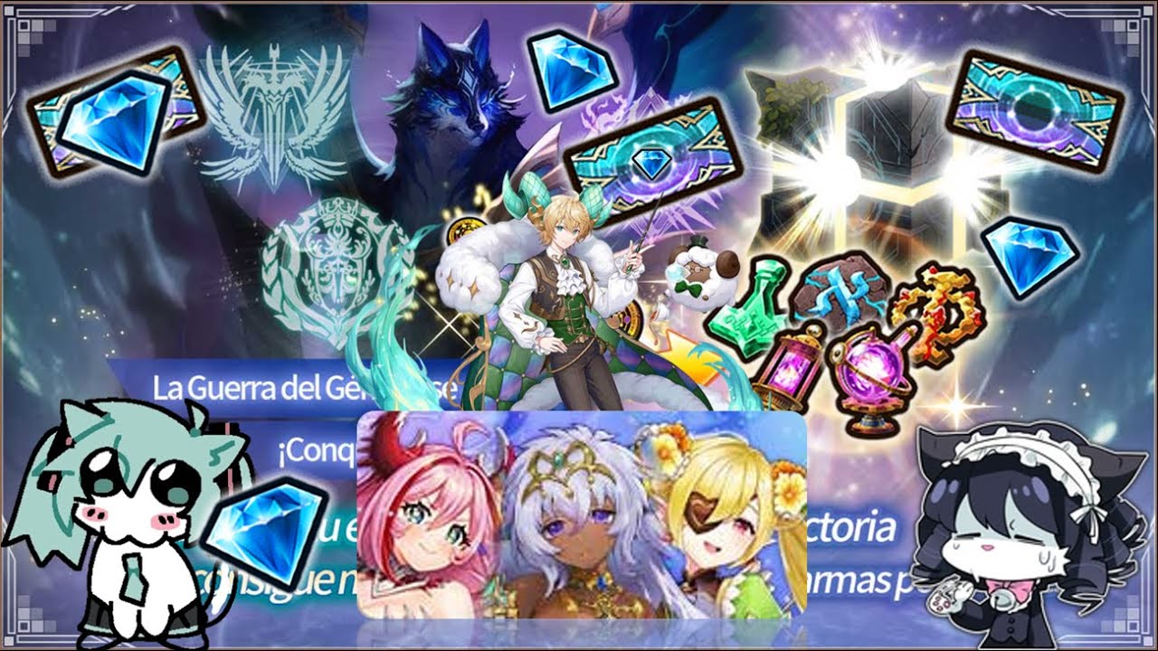 Esrai elegeante, Guerra del genesis y Garm despertado 