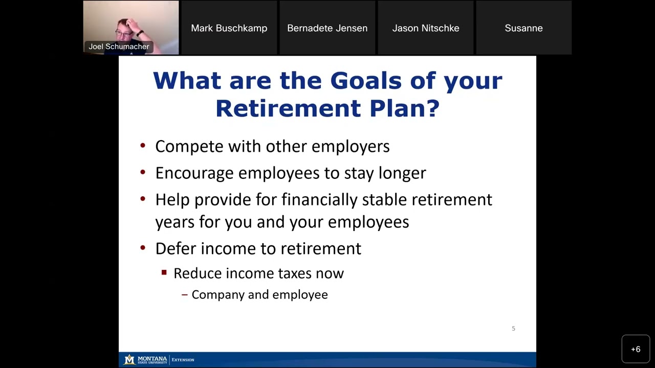 Retirement Plans for Small Businesses: A Key to Employee Retention