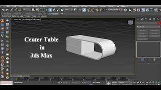 Modern Center Table in 3ds Max | 3ds Max Tutorial | Realistic Center Table Design in 3ds Max
