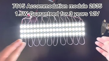 SMD2835 3led Injection led modules of brief introduction