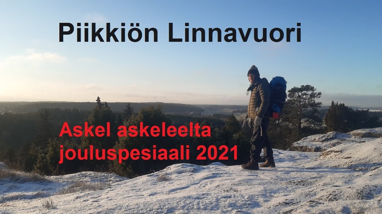 Lumi, sika ja joulun sanoma: Piikkiön Linnavuori