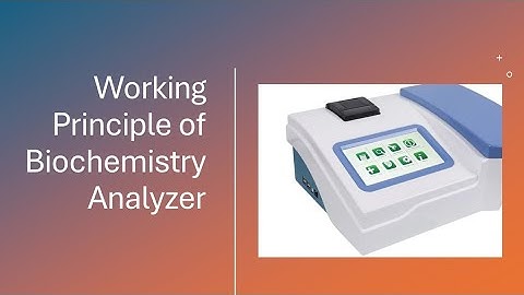 Working Principle of Semi Automated Biochemistry Analyzer #biochemistry #globalmedlabweek