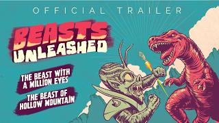 BEASTS UNLEASHED 1950s Double Feature | The Beast with a Million Eyes & Beast of Hollow Mountain