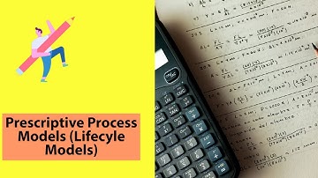 Prescriptive process models