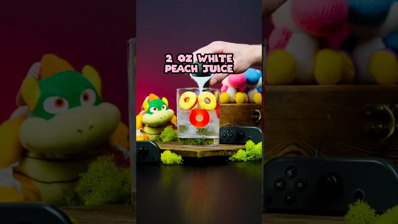 Princess Peach (Cocktail Inspired by Super Mario)