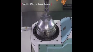 turbine production made by 5 axis cnc milling machine center