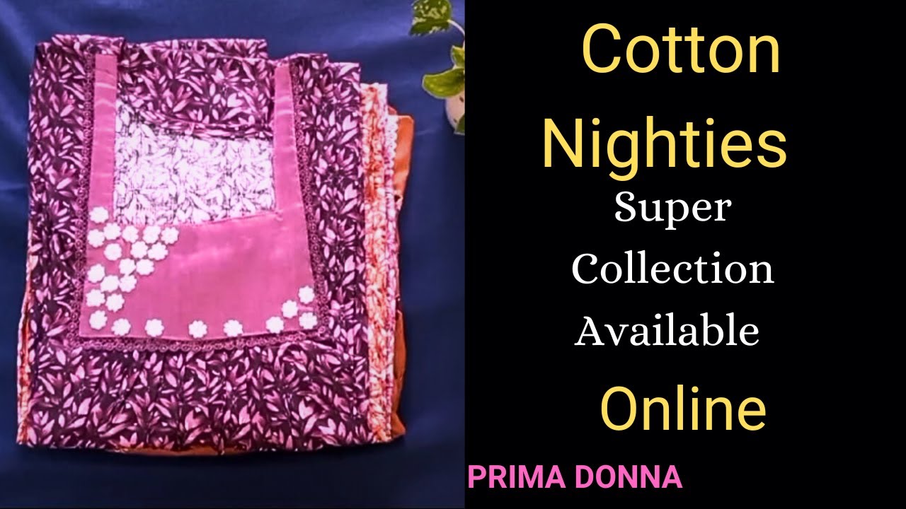 Super Trendy Cotton Night wear at affordable Price #fabric #fashion #fabricshoppingonline