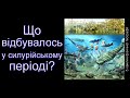 Що відбувалось у силурійському періоді?