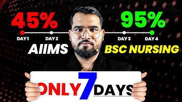 7 Days Strategy 🔥 45% से 95% तक कैसे पहुँचे? | Wake to Topper Plan 🚀