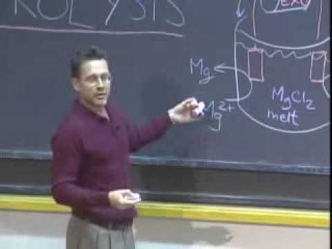 Cell Potentials and Free Energy _ MIT Chemistry Lecture(23).0.12 V for reaction=106 V potential.mp4