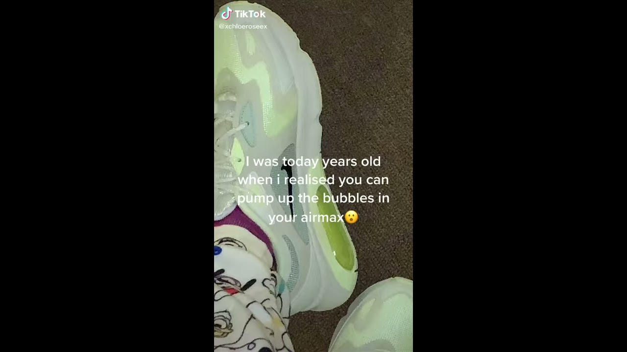 You Can Pump The Bubble In Your Nike Air Max