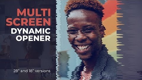Multiscreen Dynamic Opener | After Effects Template