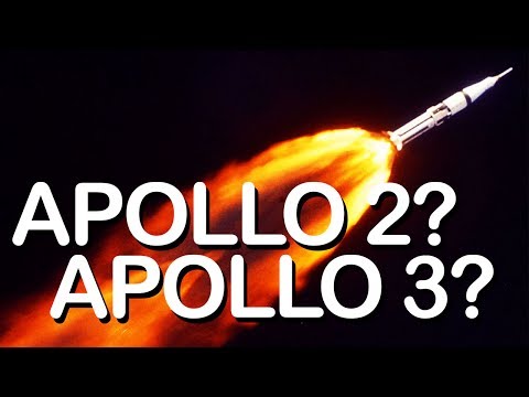 The Lost Apollo 2 and Apollo 3 Missions