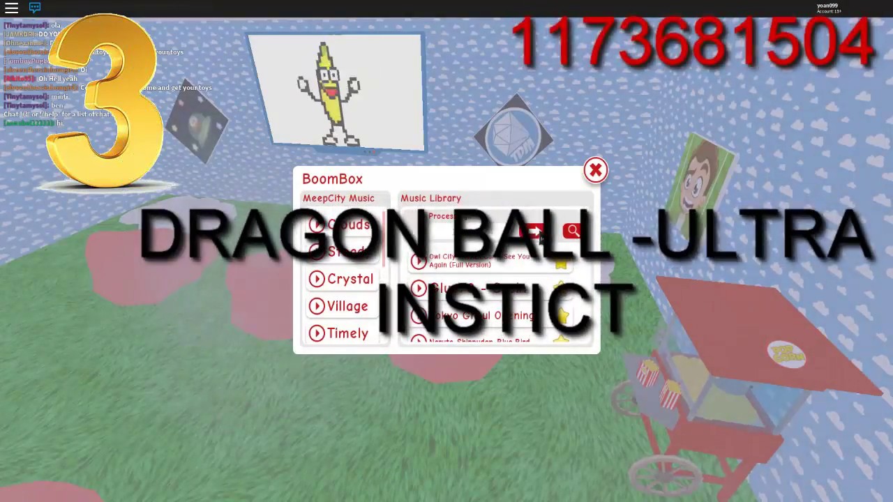 Top 13 Codigos De Musica Roblox Dragon Ball Super Youtube - roblox ultra instinct theme id