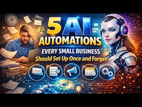 5 AI automations for small businesses thumbnail