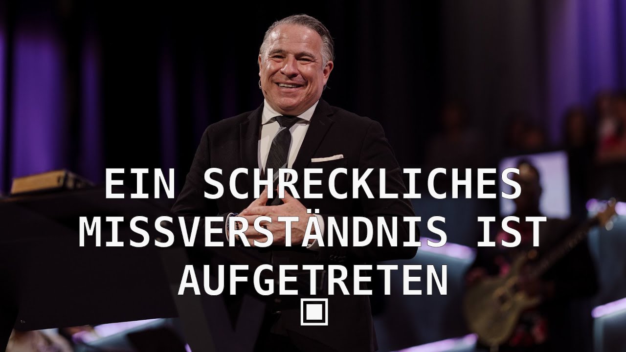 Ein schreckliches Missverständnis ist aufgetreten