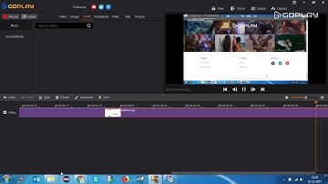How to Use GoPlay Editor for Editing Video