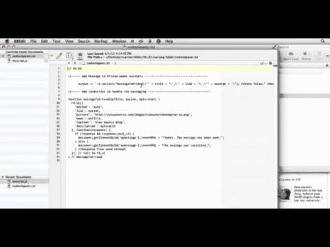Facebook Application Development Tutorial 25  Sending a message to a friend