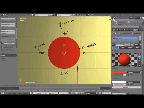Blender Tutorial - Math for Animators - Convert Degrees to Radians