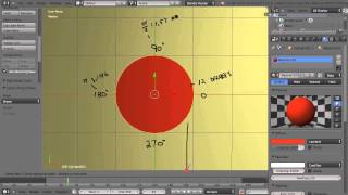 Blender Tutorial - Math for Animators - Convert Degrees to Radians