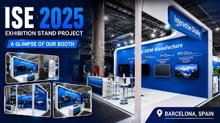 Custom Exhibition Stand Design at ISE 2025 | Booth Walkthrough & Final Showcase @interiortoday24
