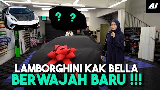 AKHIRNYA LAMB0RGHINI BELLA BERWAJAH BARU !!! CANTIK G1LERRR WEHHH...