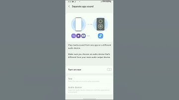 samsung galaxy separate app sound on kaise kare #shorts