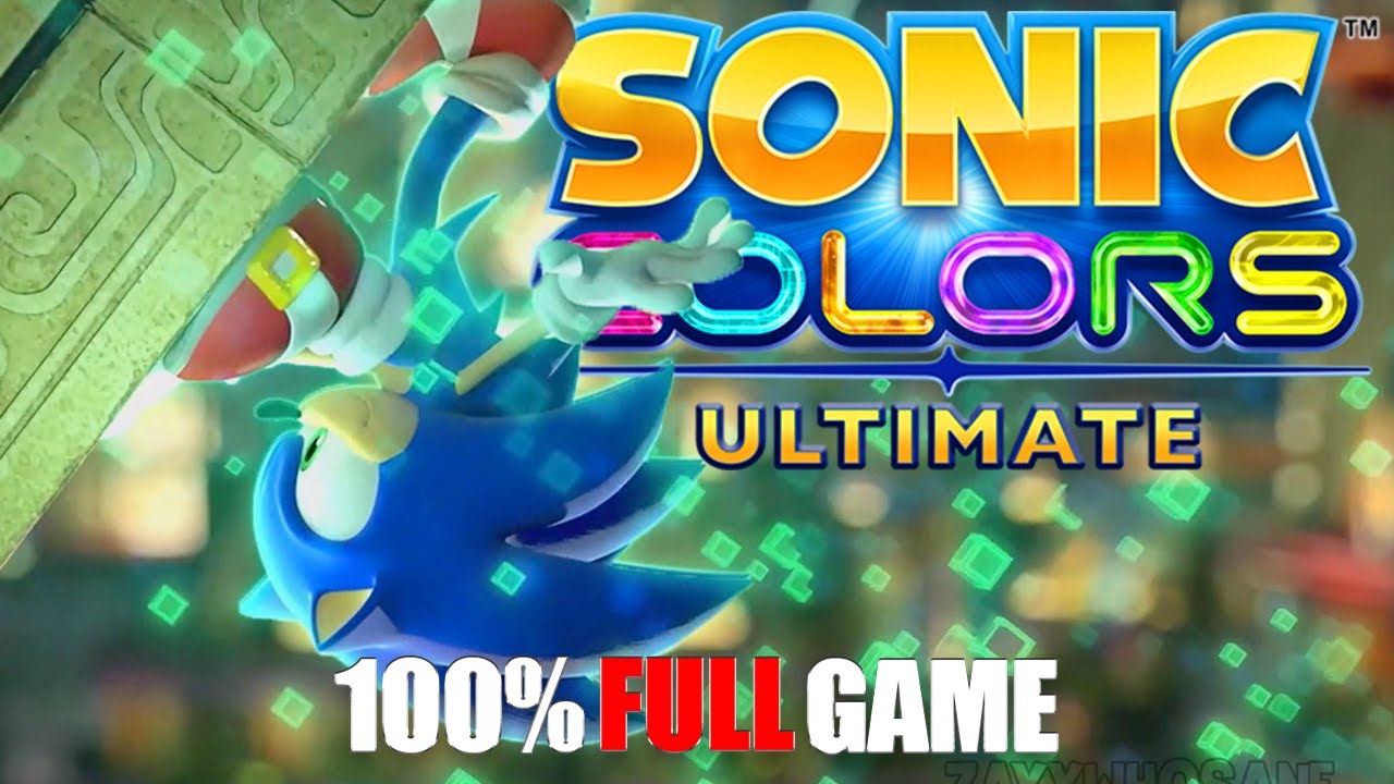 Sonic Colors Ultimate PS5 100 Full Game Complete Story Mode