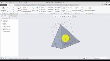Creo parametric Pyramid tutorial