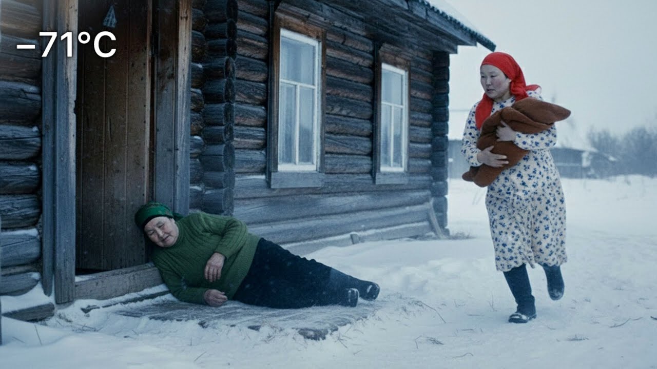 She Opened the Door After 3 Days… What She Saw Inside Changed Everything | −71°C Siberian Survival